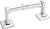 Bridgeport Polished Chrome Spring-Loaded Paper Holder - Contractor Packed BHE1-01PC