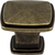Milan 1 1-3/16'' Length Square Knob 1091AEM