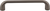 Loxley 128 mm cc Bar Pull 329-128BNBDL