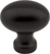 Bordeaux 1-3/16'' Length Oval Knob 3990-BLK