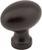 Bordeaux 1-3/16'' Length Oval Knob 3990-ORB