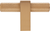 Larkin 3 Larkin Knurled 2-3/8'' Length Bar Knob 498T-SBZ