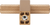 Larkin 3 Larkin Knurled 2-3/8'' Length Bar Knob 498T-SBZ