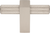 Larkin 3 Larkin Knurled 2-3/8'' Length Bar Knob 498T-SN