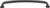 Bremen 1 12'' cc Appliance Pull 527-12DACM