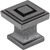 Delmar 1'' Length Square Knob 585DACM