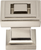 Delmar 1'' Length Square Knob 585SN