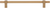 Larkin 4 Larkin Knurled Ends 192 mm cc Bar Pull 698-192SBZ