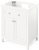 Chatham 30'' White Vanity, Calacatta Vienna Quartz Vanity Top, undermount rectangle bowl VKITCHA30WHCQR