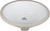 Compton 30'' White Vanity, -only White Carrara Marble Vanity Top, undermount oval bowl VKITCOM30WHWCO