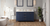 Katara 60'' Hale Blue Vanity, double bowl, Calacatta Vienna Quartz Vanity Top, two undermount rectangle bowls VKITKAT60BLCQR Katara 60'' Hale Blue Vanity, double bowl, Calacatta Vienna Quartz Vanity Top, two undermount rectangle bowls VKITKAT60BLCQR