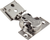 Hinge - 8390 Series 105° 1/2'' Overlay DURA-CLOSE® Self-close Compact Hinge with 2 Cleats and without Dowels. 8390-2C