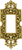 Single Gfi Switch Cover, Lt. Colorado & Smoke Topaz Crystal Museum Gold Finish 7865/9
