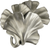 Edgar Berebi Arts & Craft Ginkgo Knob In Antique Nickel Plate 8185ANX