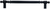Nantucket Appliance Pull 12'' cc, Matte Black 8189/4