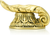 Louis Xv Knob Florentine Gold Finish 8224FG