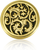 Glendale Court Knob Museum Gold Finish 8420/1