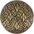 Edgar Berebi Regina Knob In Burnished Brass Plate 9636BB