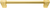 Urban Metro Newbury Appliance Pull, Satin Gold Plate 101642/SG