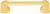 Urban Metro Saville 4'' cc Knob-pull, Satin Gold Plate 101834/SG