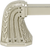 Urban Metro Saville 4'' cc Knob-pull, Satin Nickel Plate 101834/SN