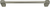 Urban Metro Via Veneto 12'' cc Appliance Pull, Antique Nickel Plate 101872/AN