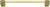 Urban Metro Via Veneto 8'' cc Pull, Burnish Brass Plate 102038/BB