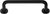 Beslagsboden Pull- black BB627