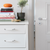 Beslagsboden Pull - polished chrome/white wood BK6351X