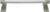 Wilton 24'' Large Towel Bar, Reeded Handle, Satin Nickel Finish 2100R/24/SN