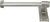 Wilton 12'' Hand Towel Left, Reeded Handle, Satin Nickel Finish 2113R/SN