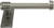 Wilton Tissue Bar Right, Reeded Handle, Antique Nickel Finish 2116R/AN