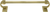 Sutton 18'' Towel Bar, Reeded Handle, Florentine Gold Finish 2200R/18/FG