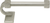 Sutton Tissue Bar Right, Reeded Handle, Satin Nickel Finish 2201R/SN