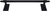 Hyde Park 18'' Towel Bar, Matte Black Finish 2250/18/4