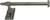 Hyde Park 8'' Hand Towel Bar, Antique Nickel Finish 2253AN