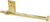 Hyde Park 12'' Hand Towel Bar, Polish Gold Finish 2254PG