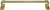 Georgetown 18'' Towel Bar, Florentine Gold Finish 2300/18/FG