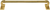 Georgetown 24'' Towel Bar, Museum Gold Finish 2300/24/1