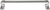 Georgetown 24'' Towel Bar, Burnished Silver Finish 2300/24/6