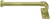 Georgetown 8'' Hand Towel Bar Left, Burnished Brass Finish 2311BB