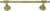 Hampton 30'' Towel Bar, Florentine Gold Finish 2500/30/FG