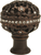 Juliane Grace large knob full round with Swarovski Clear Crystals 134-22C