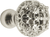 Juliane Grace medium knob full round in Platinum. 138-24