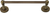 Classic/Beaded Classic 24'' cc towel bar 5/8'' reeded center 1605R-3