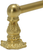Acanthus 32'' cc towel bar Renaissance style with 5/8'' smooth center 1640-8