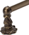 Acanthus 32'' cc towel bar Renaissance style with 5/8'' reeded center 1640R-3