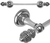 Cricket Cage 16'' cc towel bar 5/8'' reeded center 1774R-9