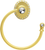Cache Carpe Diem 1836R-8C Gilded Mercury swing towel reeded ring right w/ Swarovski Crystals 1836R-8C