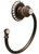 Cache Caché ll large swing towel reeded ring left with 42 rivoli Swarovski Clear Crystals 1847R-3C